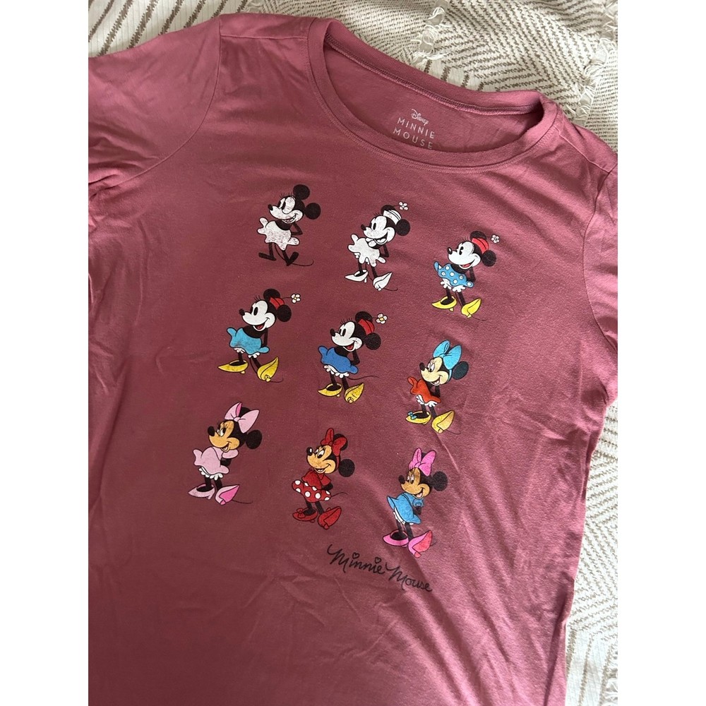 Pink Disney Minnie Mouse Graphic Tee